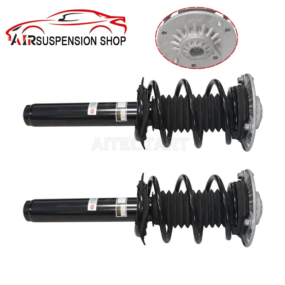 

2pcs Front Left+Right Shock Absorber For BMW F30 F33 F36 328xi 335i 428 AWD W/o EDC 31316874385 31316791553 31316874386 (3-Hole)