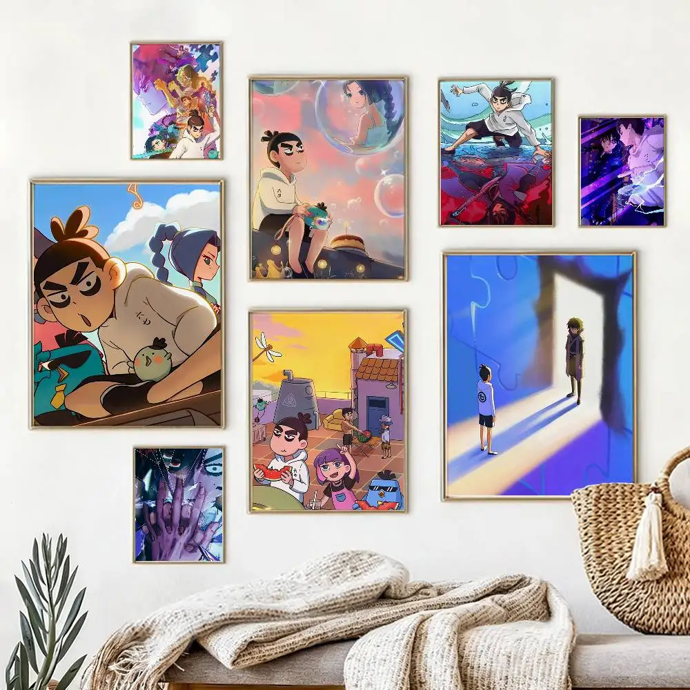 

S-Scissor S-Seven Anime Poster High Quality Dorm Living Room Aesthetic Wall Decoration Painting Stickers Gift