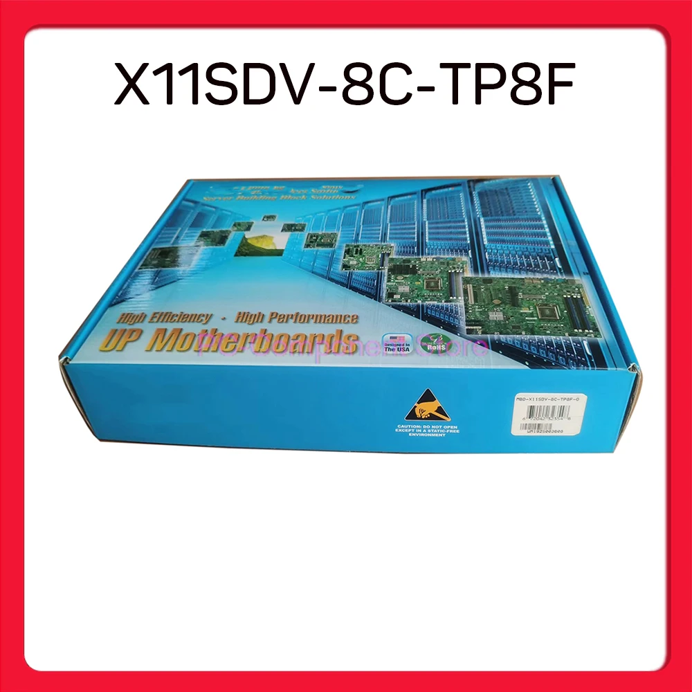 Server Motherboard D-2146NT 12SATA X11SDV-8C-TP8F