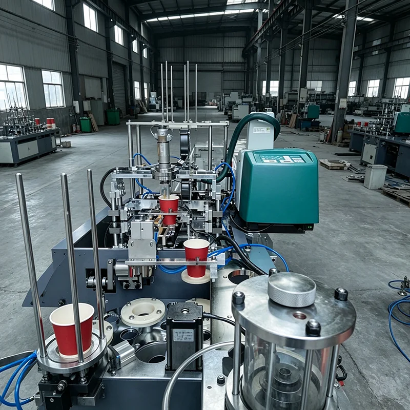 Low Maintenance Paper Cup Machine With Easy Operation For Small Factory Production Of Disposable Drinking Paper Cups