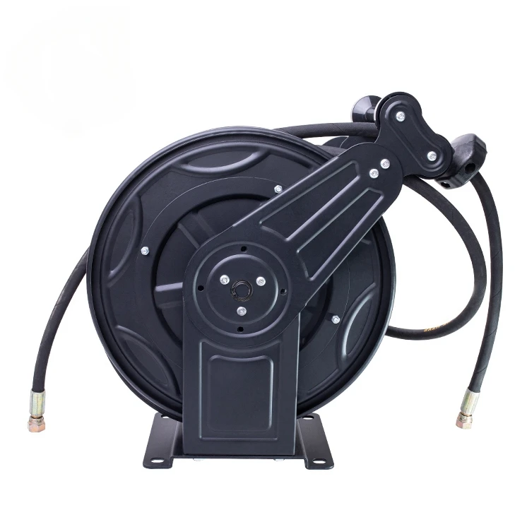 Metal Hose Reel Car Wash Garden Hose Reel Stainless Steel High Pressure Washer Hose Reel