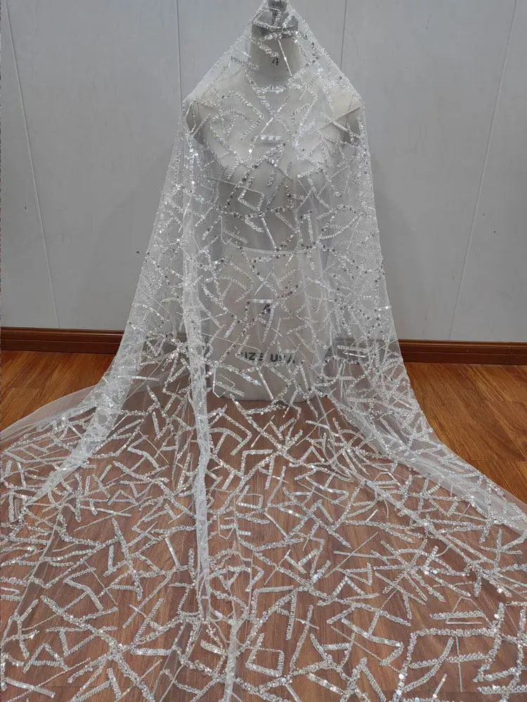 silver-beaded-irregular-chain-lace-tulle-of-high-quality-ideal-for-diy-wedding-dress-and-other-clothing-as-lace-trim-applique