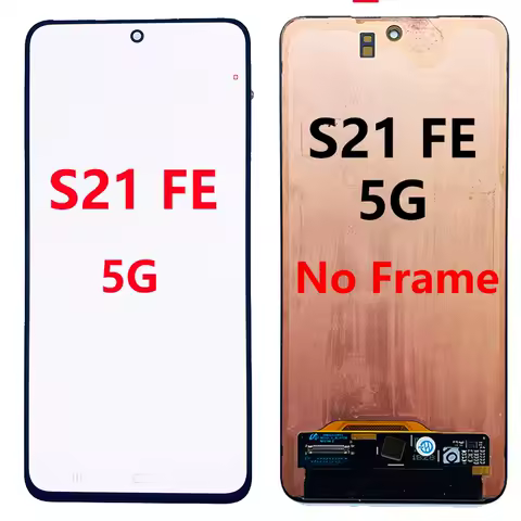 AMOLED 6.4" For Samsung S21 FE S990B S990U S990W LCD S21FE 5G Display Touch Screen Digitizer replacement With Defect Screen