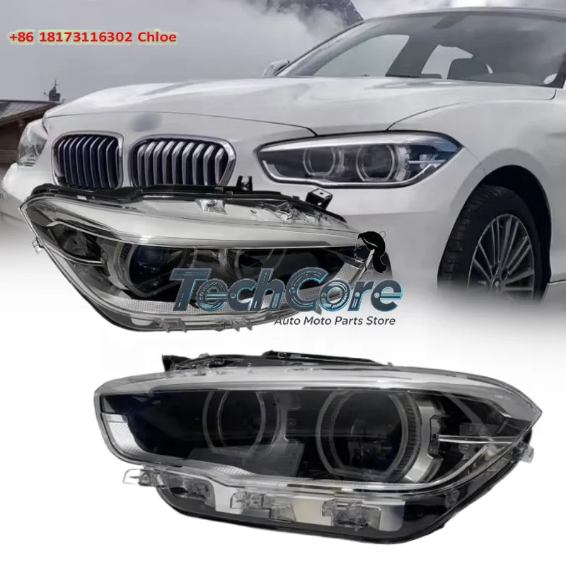 LED Headlights for BMW 1 Series F20 F21 116i 118i 120i 135i 2015-2019 63117414142 63117414141 2016 2017 2018