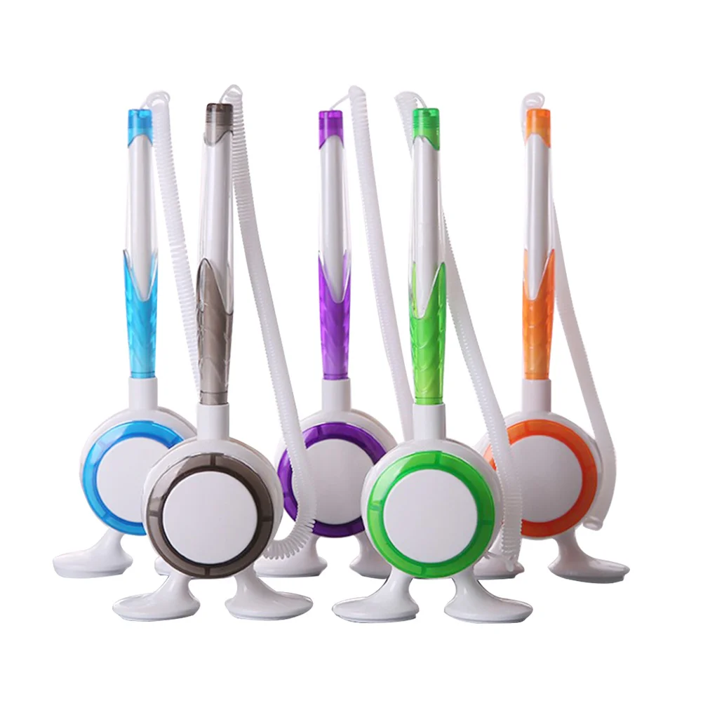 

12 шт., ручки для подписи, черные чернила, фиксированные на столе для офисных студентов, свадебные милые гелевые чернила, фиксированная шариковая ручка