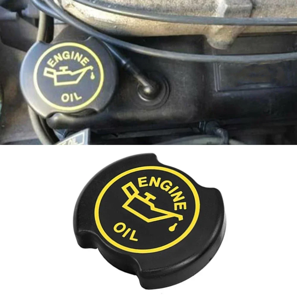 F3AZ-6766-B for Ford Explorer Ranger Super Duty F-150 Mustang 95-00 Car Engine Oil Filler Cap | Black Housing Oil Tank Gas Cap