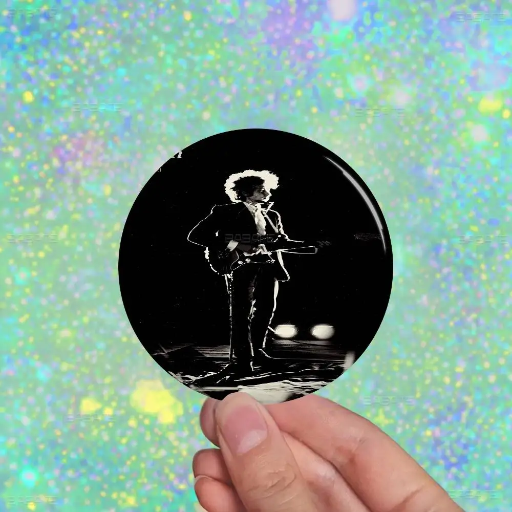 الكلاسيكية المغني بوب ديلان صفيح لينة زر دبوس بروش شارة معدنية مخصصة مجوهرات اكسسوارات قبعة حقيبة التلبيب