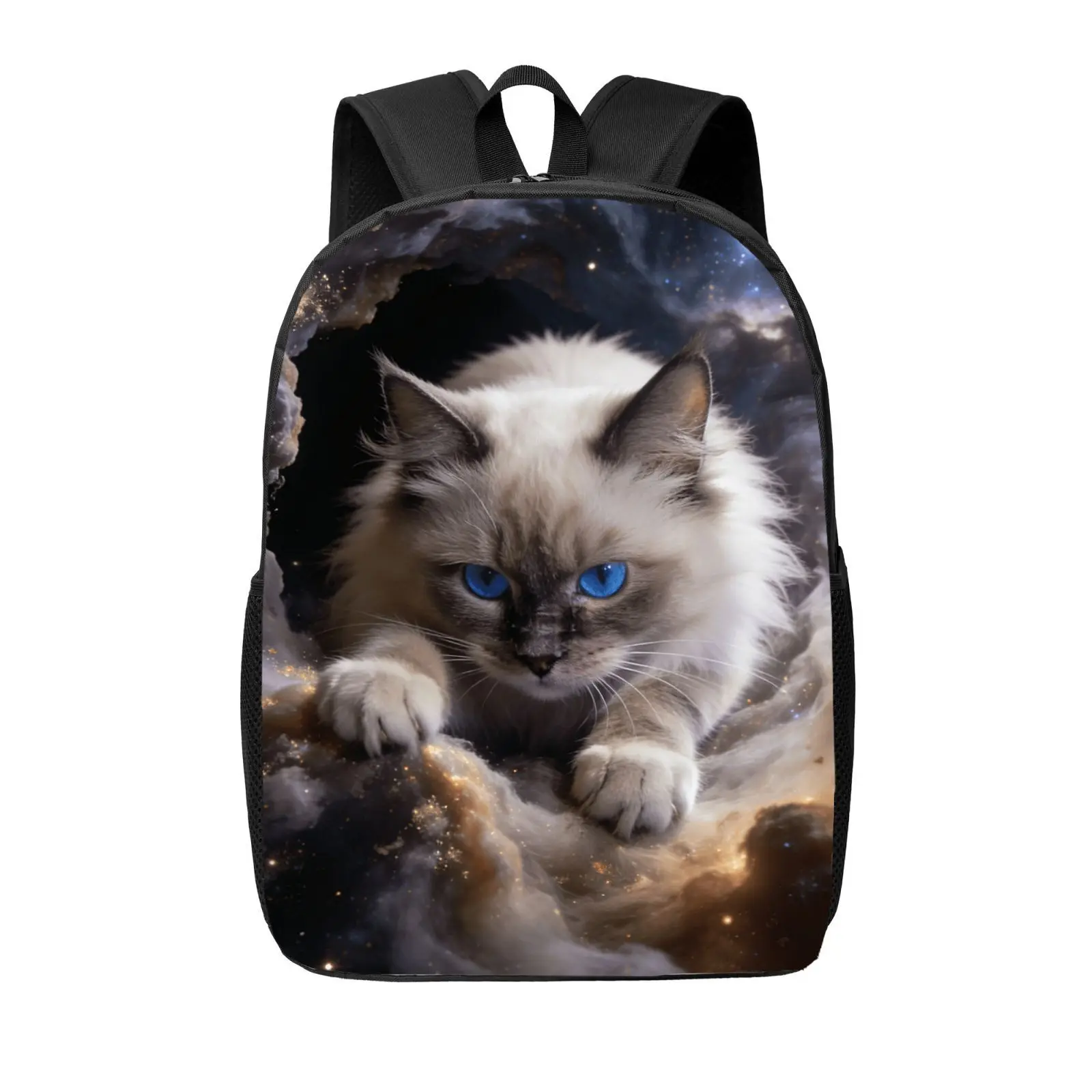 

2D prints, cats, dogs, tigers, Backpack，large capacity, cute, elegant, artistic, fashionable, gift, travel, everyday