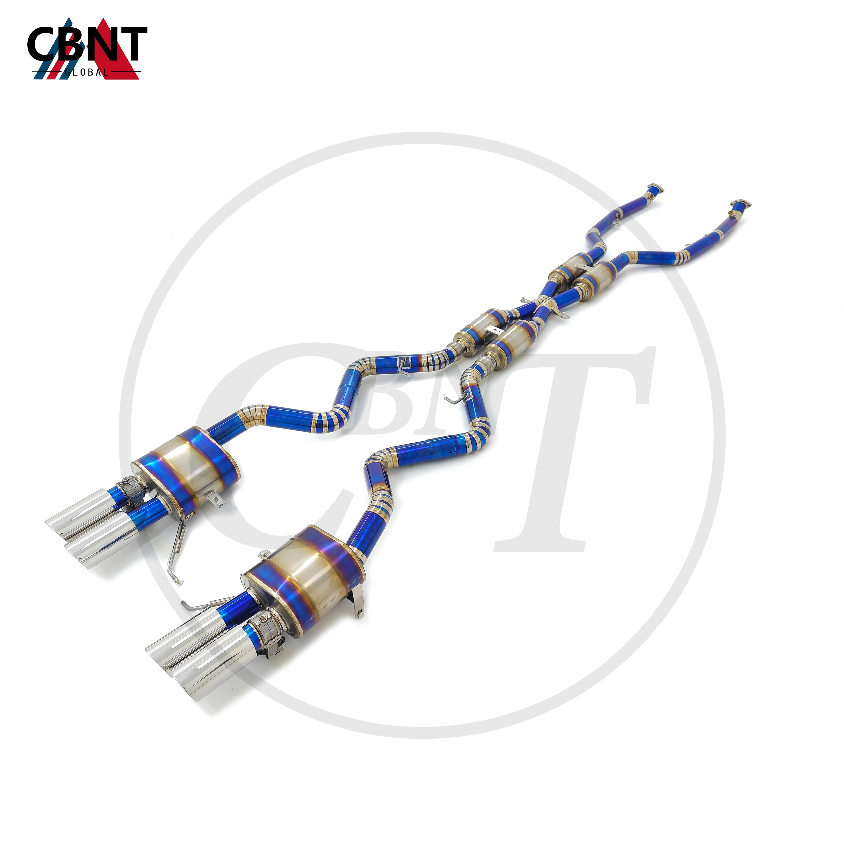 

CBNT for BMW E92 E93 M3 4.0L Valved Exhaust Catback High Quality Titanium Alloy Exhaust-pipe with Valve Muffler & 4 Resonators