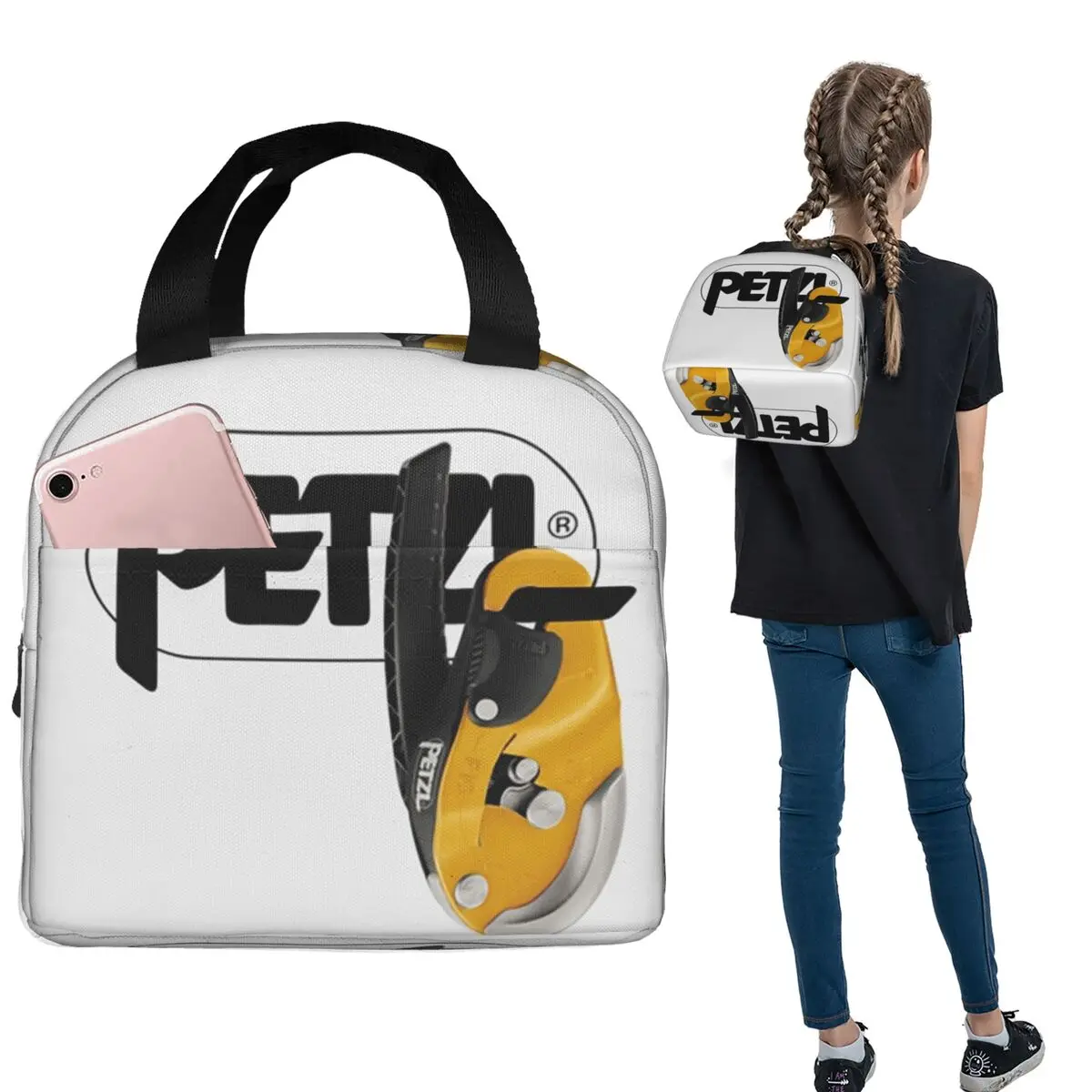 

Спортивные сумки для обеда Petzl, изолированная коробка для бенто, водонепроницаемая сумка для обеда, многоразовая термосумка-холодильник для женщин и детей, путешествия