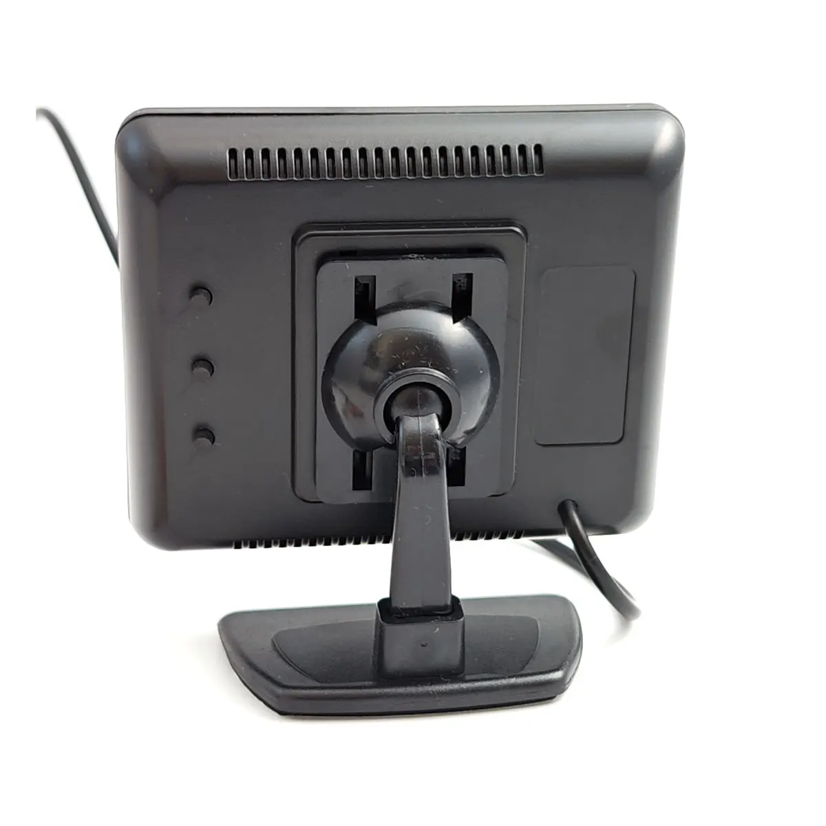 ANSHILONG 12-24V 3.5 inch TFT LCD Mini Car Vehicle Dashboard Monitor 4:3 Screen 2Ch Video input 2 Brackets