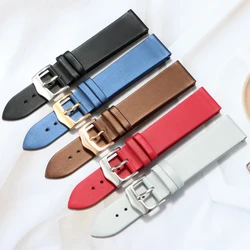 Women's Genuine Leather WatchBands for Casio Fossil Watch Band Folli Follie First Silk Watch Strap 10mm12mm 14mm 16mm
