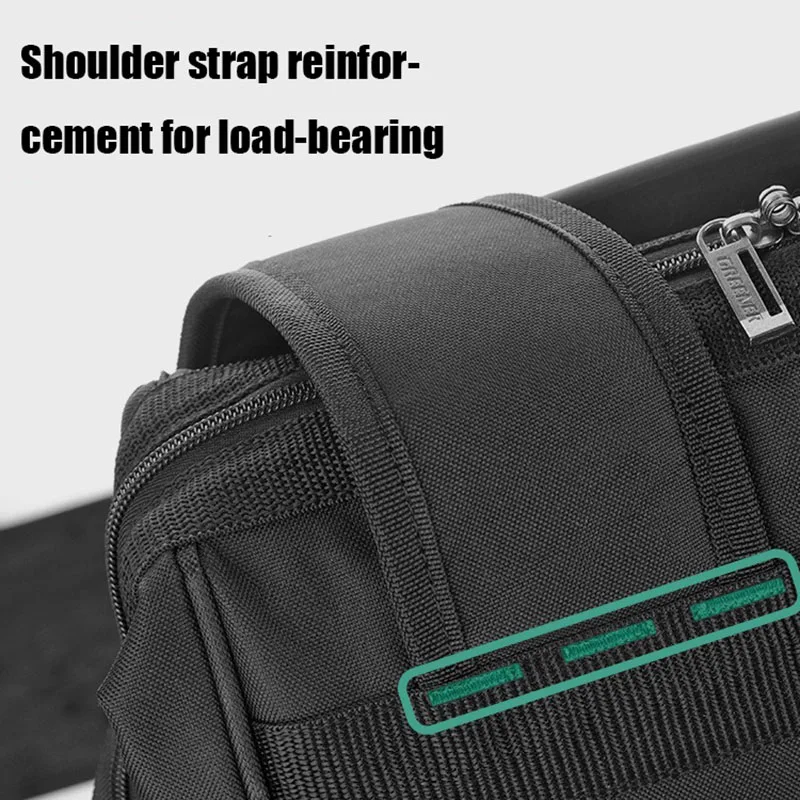 Toolkit Hardware Storage Box Backpack Dual Shoulder Bag Multifunctional Canvas Briefcase Tools Electrician Repair Special Bag