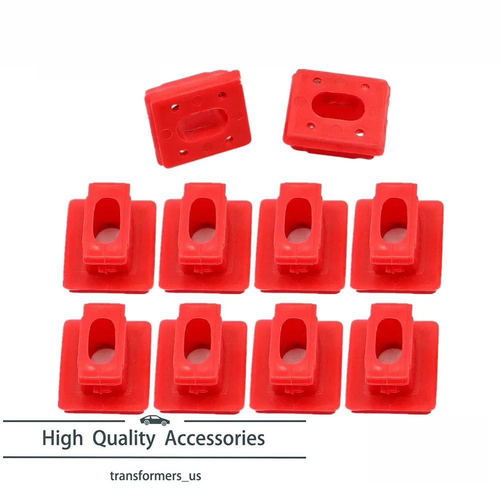 For BMW E46 E65 E66 E83 323i 328i 323Ci Clip Parts Retainer Superior Quality 10 PCS Dash BRAND NEW High Quality