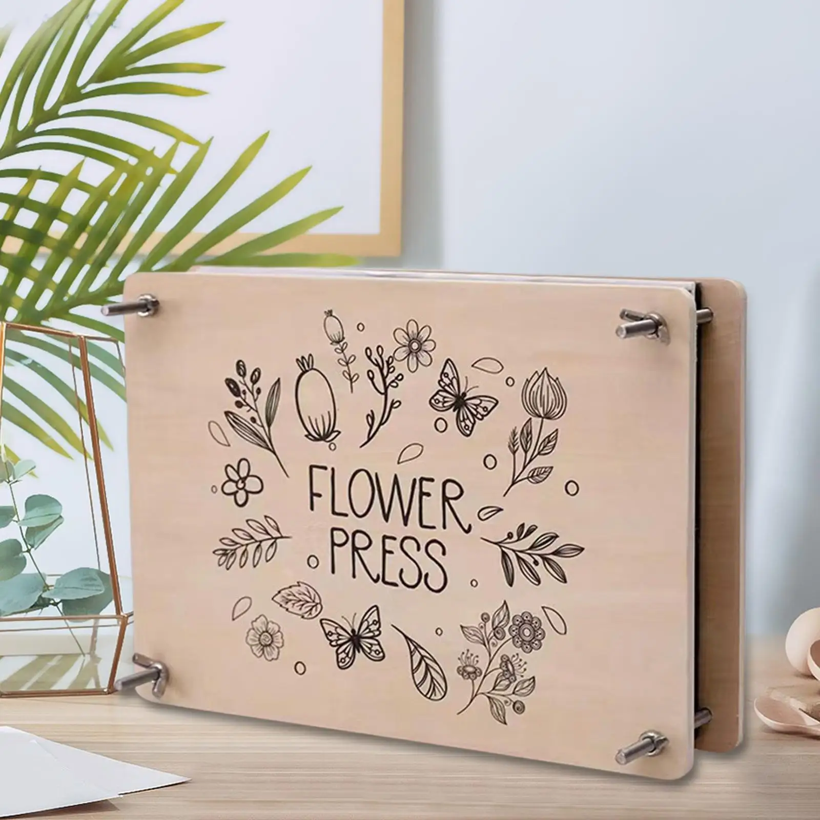 

Manual Dried Press Flowers Set Press Mold Drying Flower Prepress Machine for Craft DIY Nail Making Album