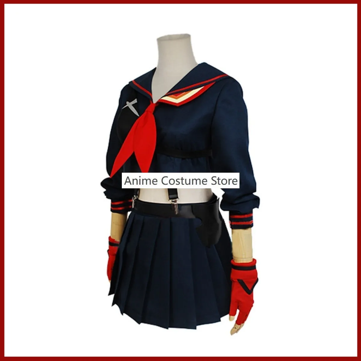 Anime Kill La Kill Matoi Ryuuko Cosplay Costume Wig Japanese JK Uniform Short Shirt Woman Sexy Kawaii Carnival Sailor Suit