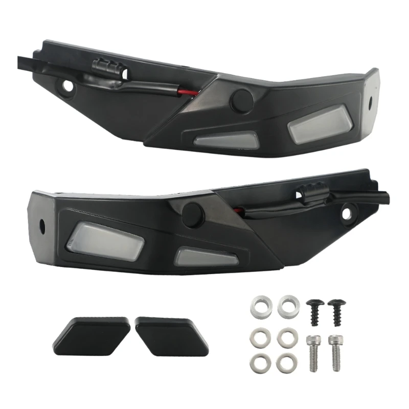 Handguards with LED Lights & Mounting Screws Protector & LED Lamp Dropship