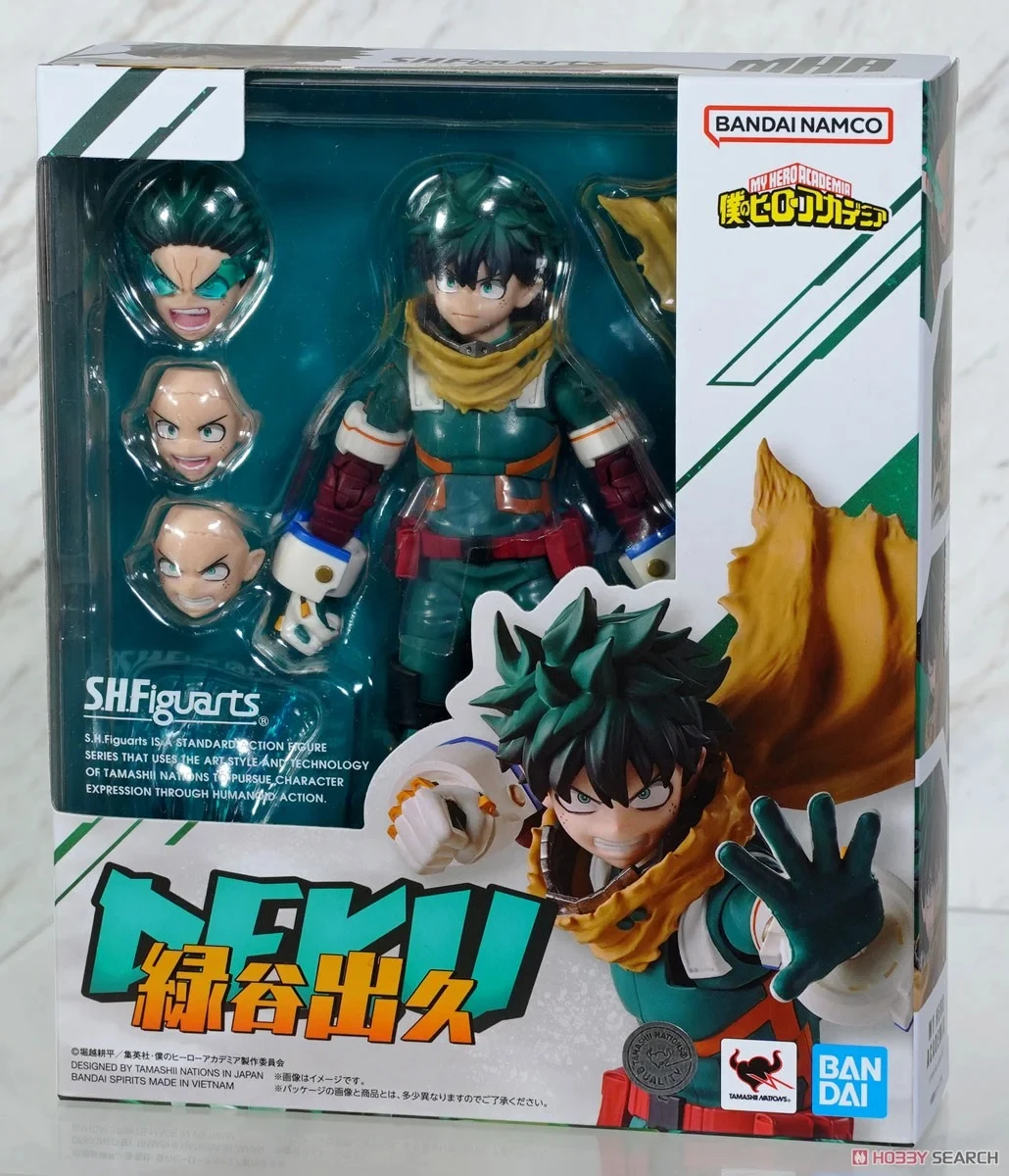 متوفر في المخزون سلسلة كاملة من بانداي SHF الشاملة My Hero Academia Izuku Midoriya & Katsuki Bakugo PLUS مجموعة إكسسوارات شخصيات الحركة