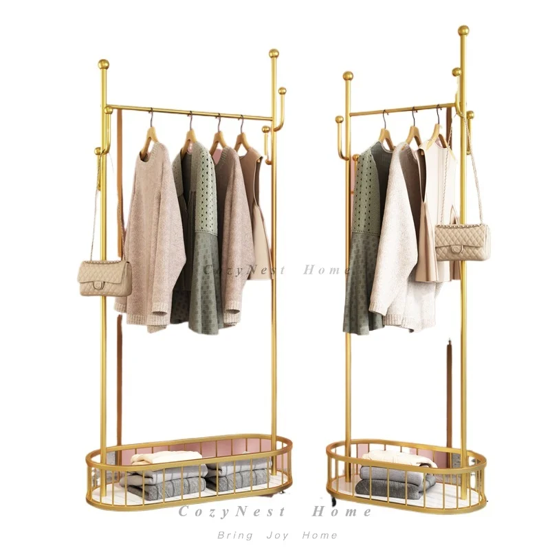 For Hanger floor-to-ceiling bedroom hanger removable with wheels for home use