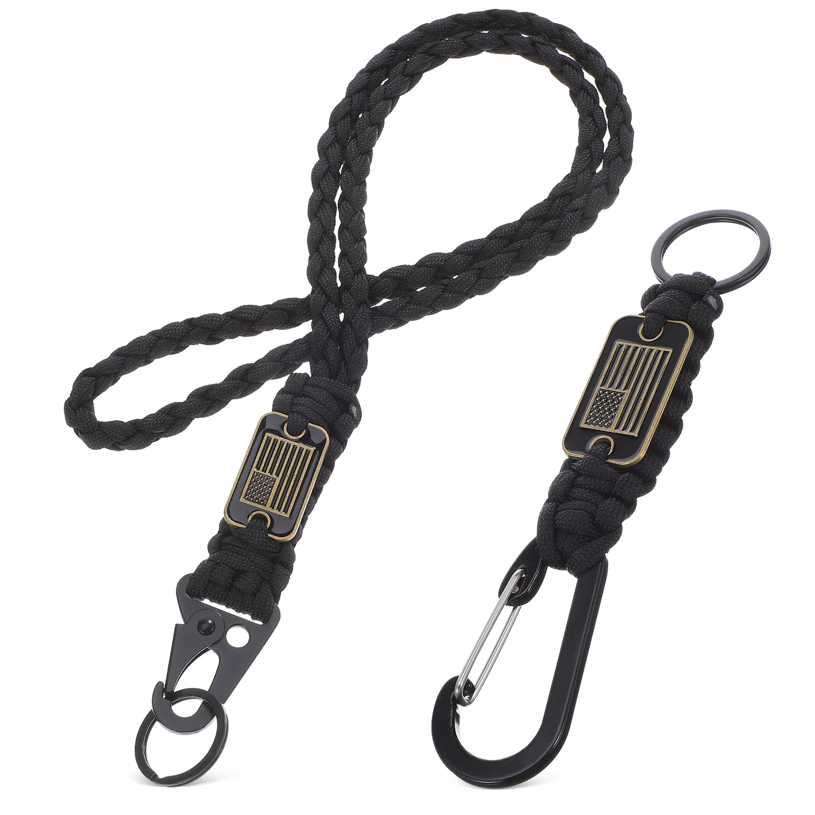 Mobile Phone Straps Lanyard for Cell Badge Lanyards Id Badges to Weave Hook Key Leash Straw Holder Whistles