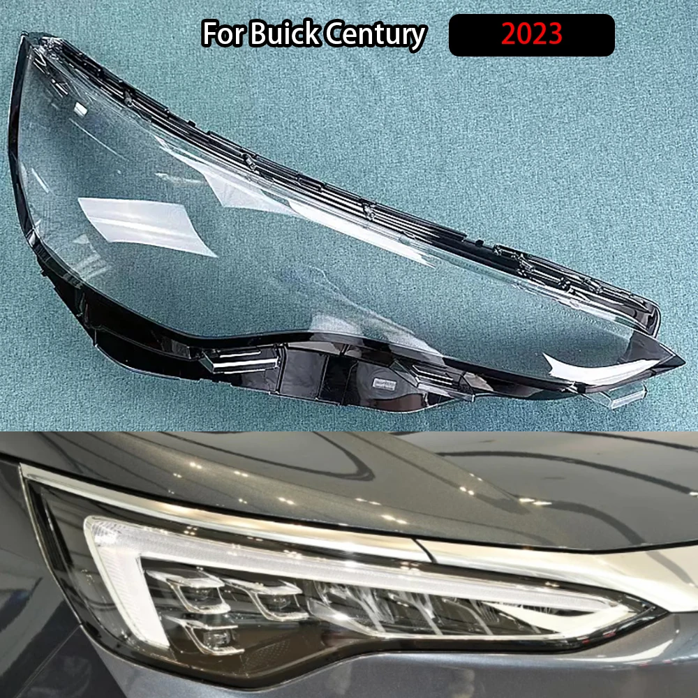 

For Buick Century 2023 Headlamp CoverTransparent Mask Headlight Shell Lens Plexiglass Replace Original Lampshade