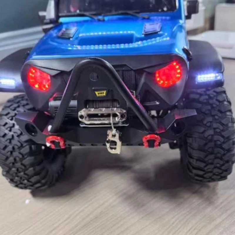 Nuevas actualizaciones 2025 HB R001 Bronco con cabrestante eléctrico 1/10 4WD Control remoto vehículo todoterreno modelo eléctrico RC escalada