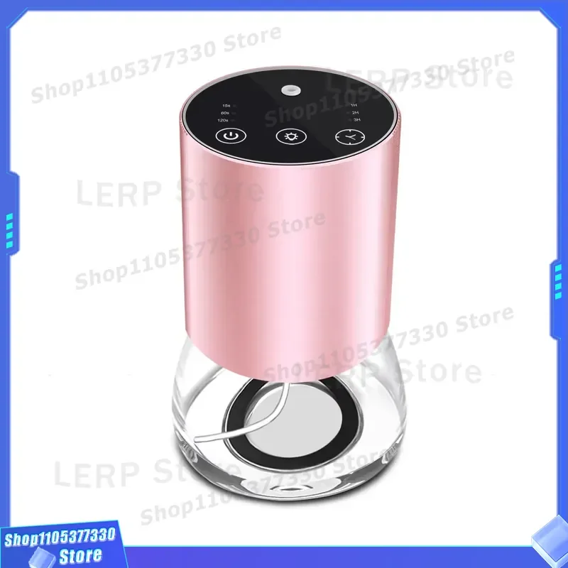 100ml Rechargeable Electric Essential Oil Diffuser Waterless Aromatherapy Machine for Home Hotel Car Desktop Use with