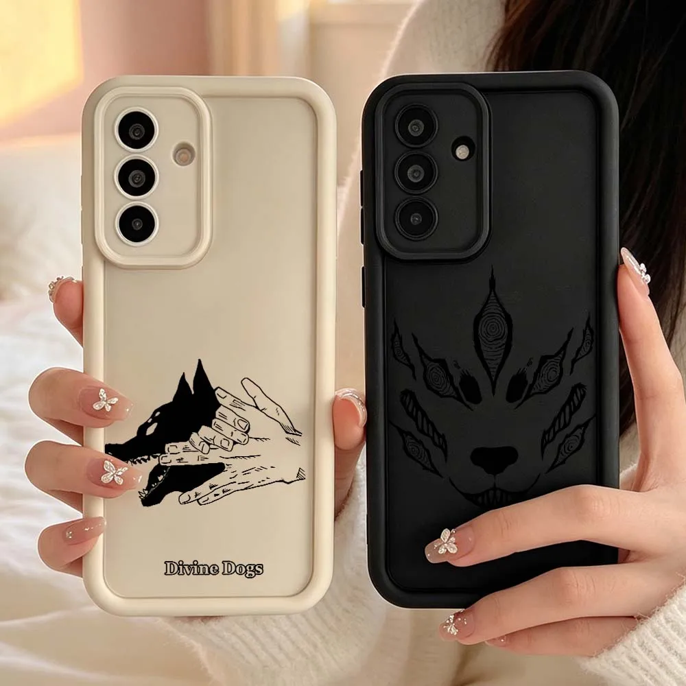Megumi tattoo For Samsung Galaxy A06 A07 A15 A16 A17 A25 A26 A35 A36 A55 A56 A57 Eye Ladder Phone Case Cover
