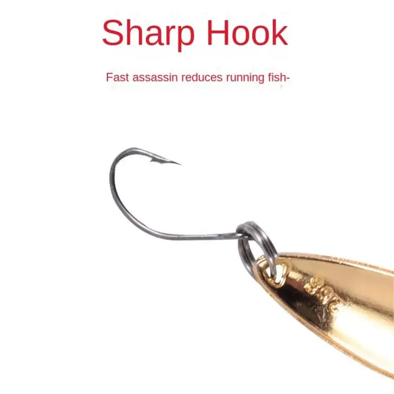 1 Uds cebo giratorio de Metal VIB vibración Spinner cuchara Señuelos de pesca 1,5g 2,5g 3,5g 5g plantillas trucha pesca de invierno cebos duros herramientas