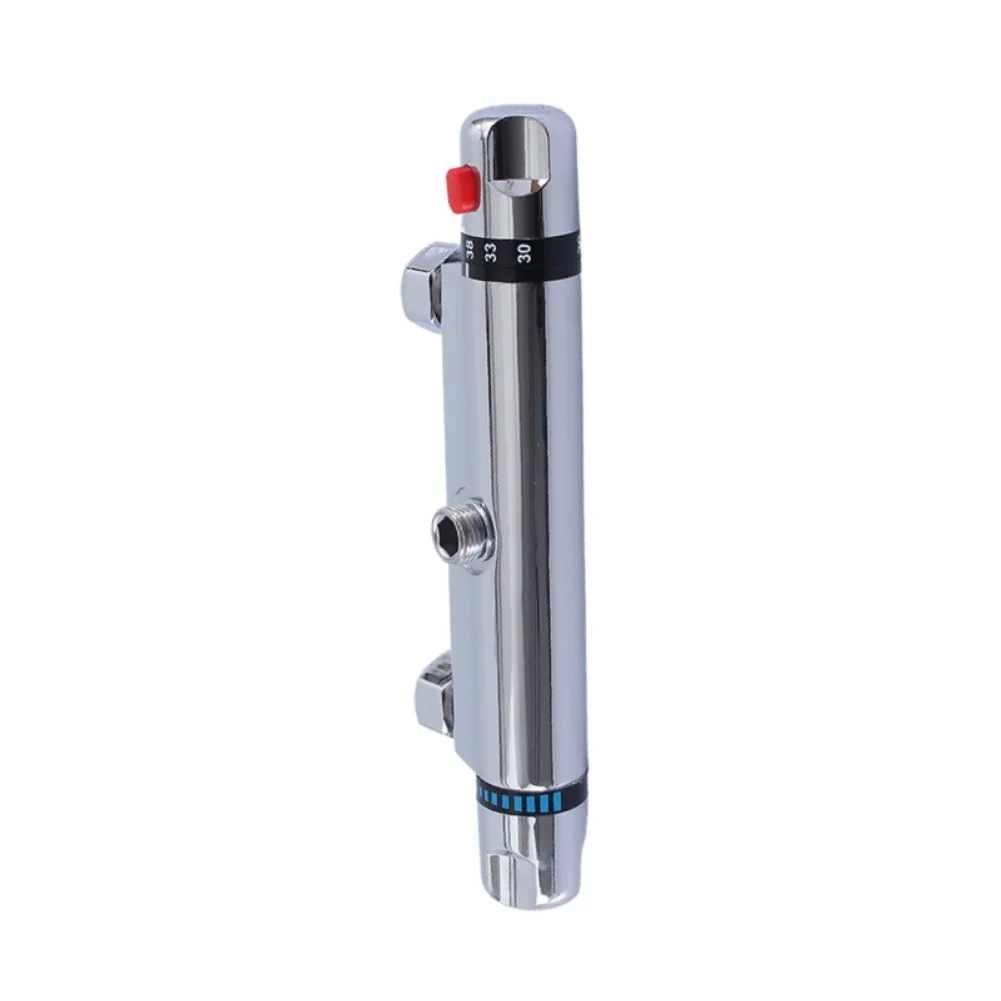Brass Concealed Thermostatic Shower Faucet Dual Lever Mixer Valve for Wall Integration and Temperature Accuracy