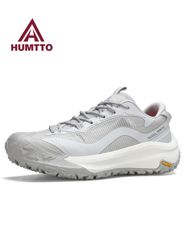 HUMTTO-Botas de senderismo de malla para hombre, botas de caza impermeables, zapatillas para caminar, zapatos tácticos de combate en el desierto, zapatos de trekking al tobillo