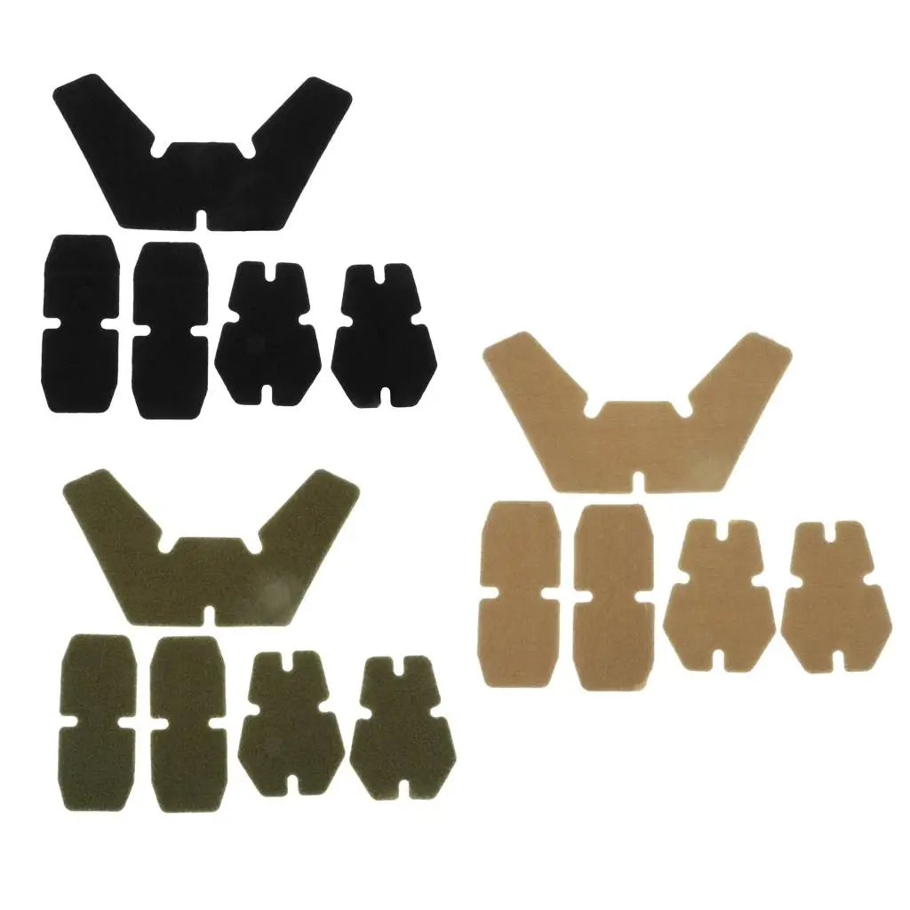 Velcro Helmet Sticker Patch Hook Loop Fastener Pad Set for Helmet Case and Hat Protection