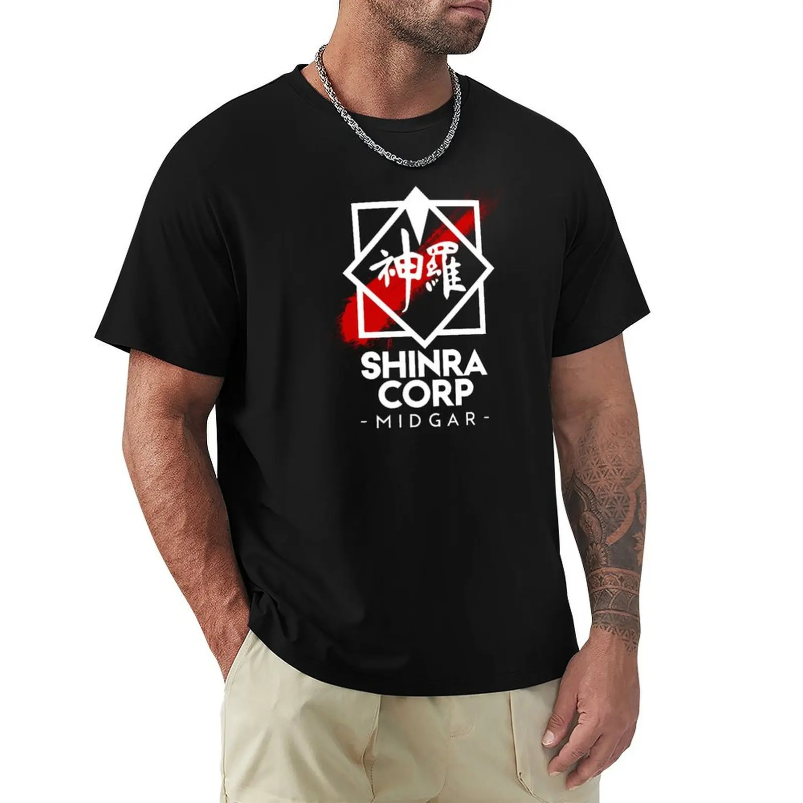

Shinra Corp - Midgar T-Shirt plus size clothes clothes mens graphic t-shirts funny