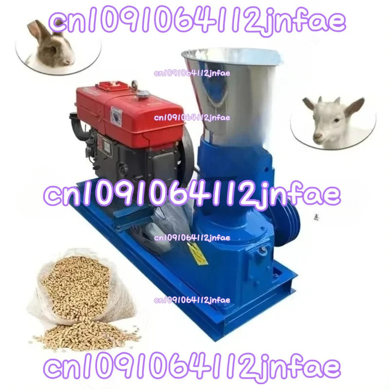 Production and Processing of Animal Feed Pellet Machines for Chicken, Sheep and Cattle Livestock Farms
