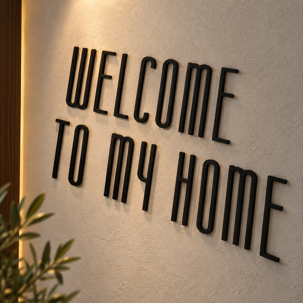 Personalized Room Wall Decor 3D English Letters Sticker 3mm Acrylic Alphabet House Number Outdoor Digits Logo On The Door Art
