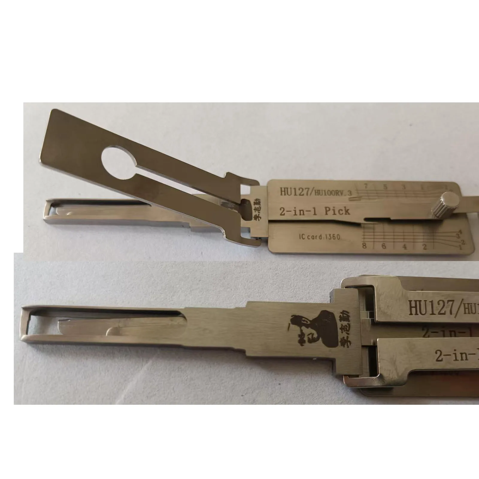 HU92 HU100R Lishi 2-in-1 Alat Pembuka Kunci untuk BMW untuk Rolls Royce Untuk Land Rover MINI MorrisGarages GM3, 7, HUF Alat Tukang Kunci