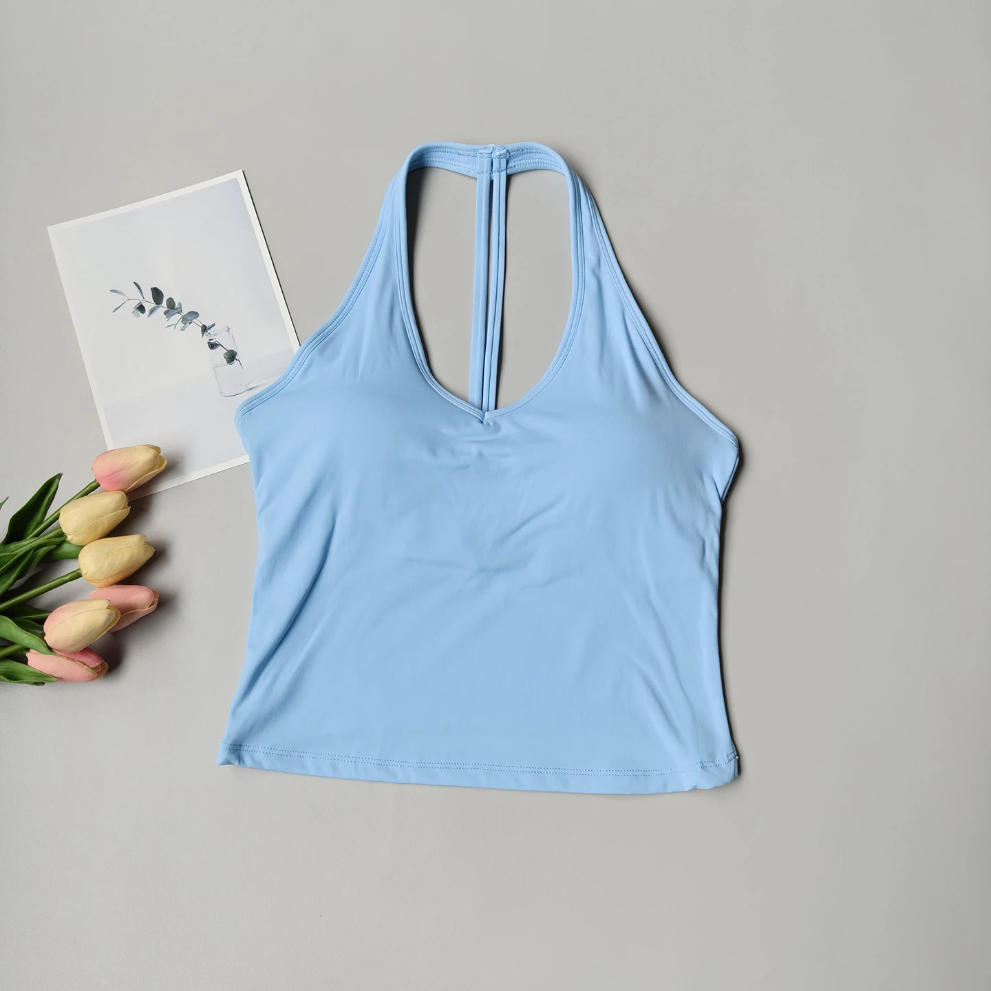 الرياضة الصدرية المرأة الخامس الرقبة الرسن الرقبة جميلة الظهر دفع ما يصل سترة يوجا الصالة الرياضية ملابس خارجية تشغيل صدمة واقية حمالة صدر رياضية #3