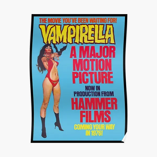 

Еще один большой винтажный постер Vampirella, забавное искусство, современная картина, домашний принт, Декор, винтажная Настенная роспись, комната без рамки