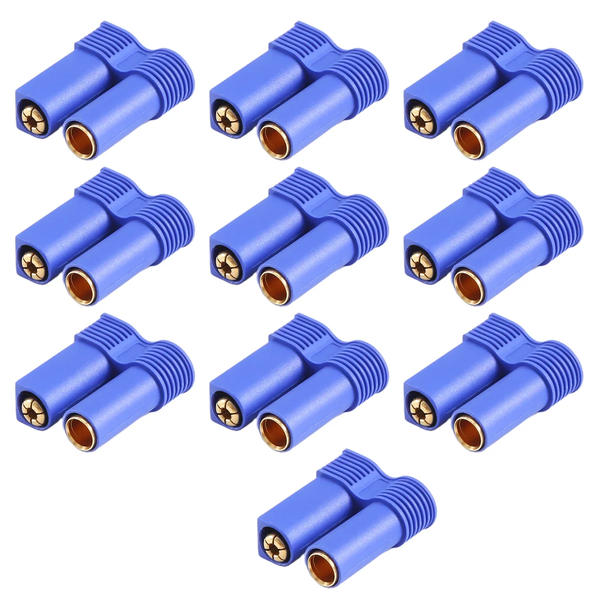 5 Pairs of EC5 Banana Plug Bullet Connector Female+Male for RC ESC LIPO Battery/Motor