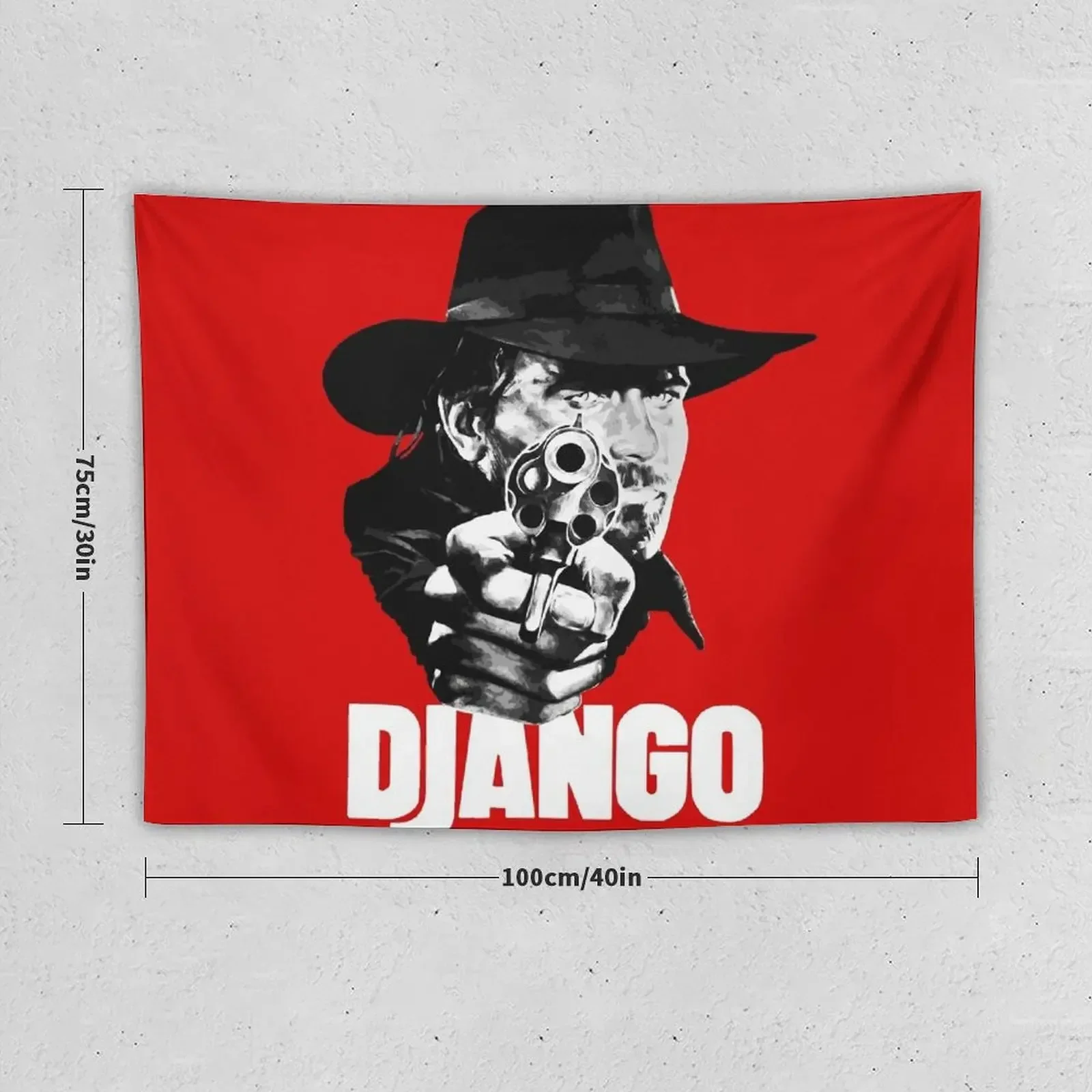 Django - Franco Nero Tapestry Room Decoration Aesthetic Tapete For The Wall Wall Deco Tapestry