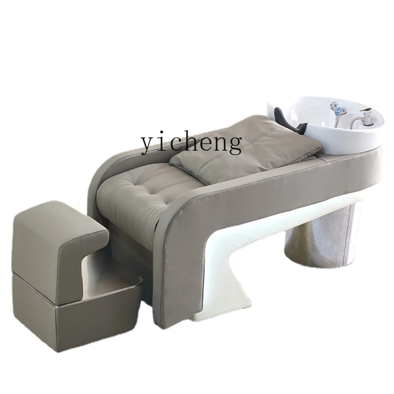 

XL Shampoo Chair Hair Saloon Dedicated Massage Couch Hair Salon Salon Ceramic Basin Flushing Bed