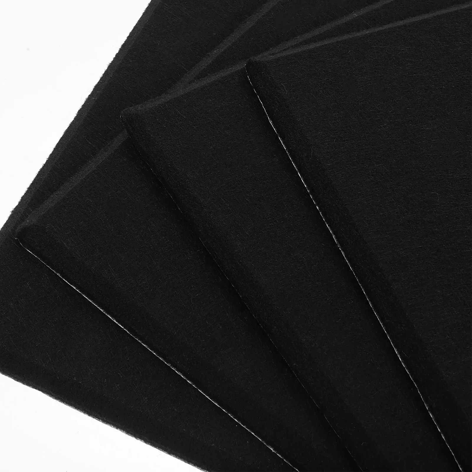 4 قطعة ورأى ذاتية اللصق مجلس البلاط مربع جدار ديكور لوحات امتصاص الضوضاء للمنزل مكتب الفصول الدراسية مكتب نشرة الجدار #1