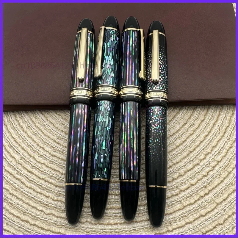 قلم حبر Wingsung 630/ADMOK 800 Standard Raden Maki-eTraditional Pearl Piston للطلاب الذين يكتبون قلمًا هدية