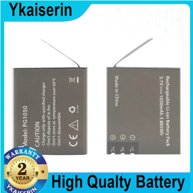 1050mAH PG1050 Camera Battery  for EKEN H9 H9R H3R H8R H8PRO H8 SJCAM SJ4000 SJ5000 M10 Action Camera Batteries Warranty + NO