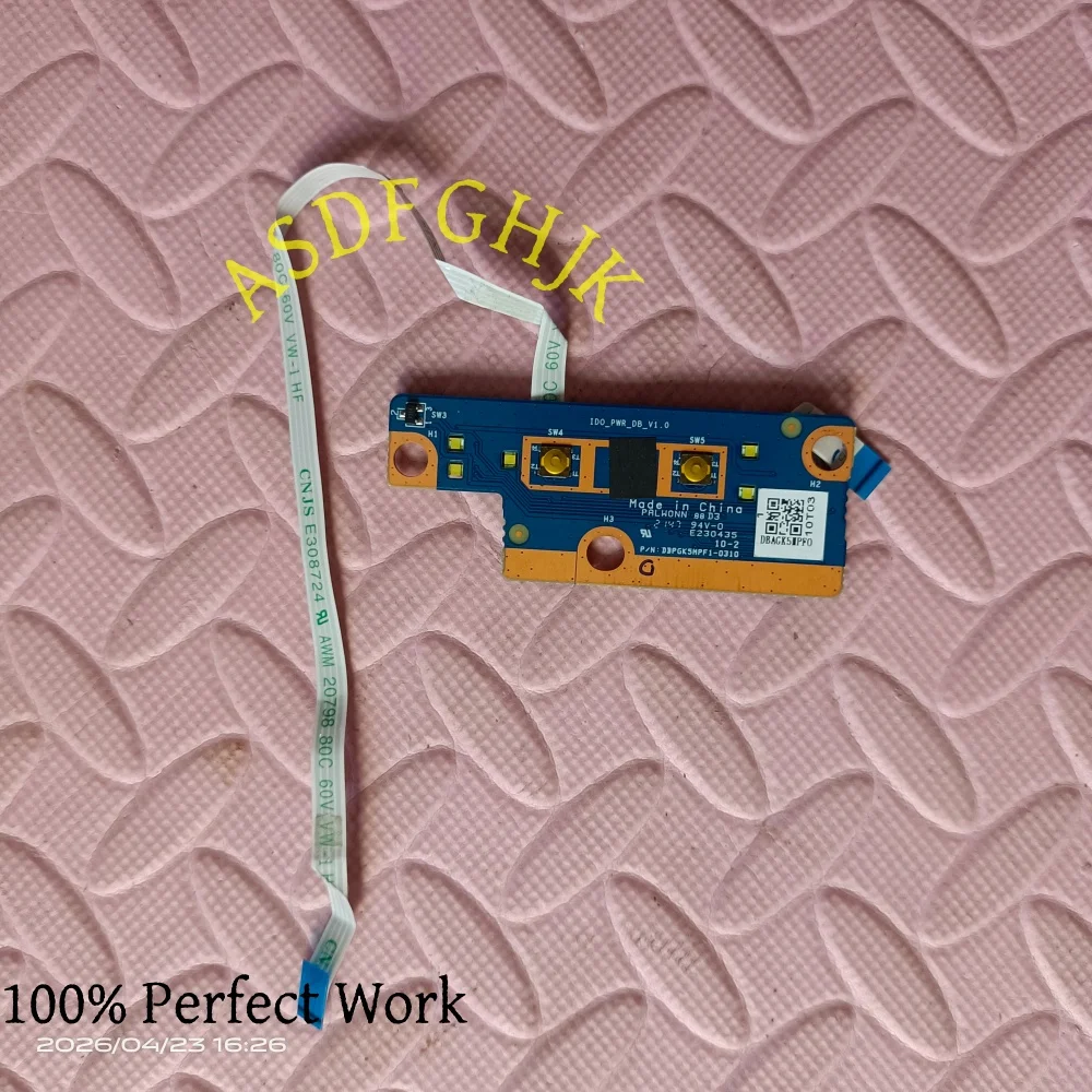 FOR Schenker XMG Core15 GK5NPFO Hauptschalter Powerbutton Modul DBPGK5MPF1-0N10 TEST OK FREE SHIPPING