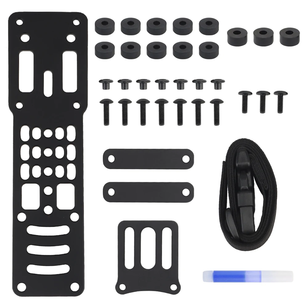 Aluminium Tactische Modulaire Holster Adapter QLS Platform Holster Drop Leg Systeem Platform Jacht Quick Pull Draw Adapter