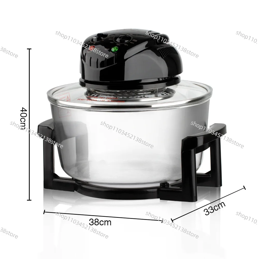 Visual Air Fryer Automatic Household Multifunctional Large 12L Electric Fryer Large Capacity Fried Chicken