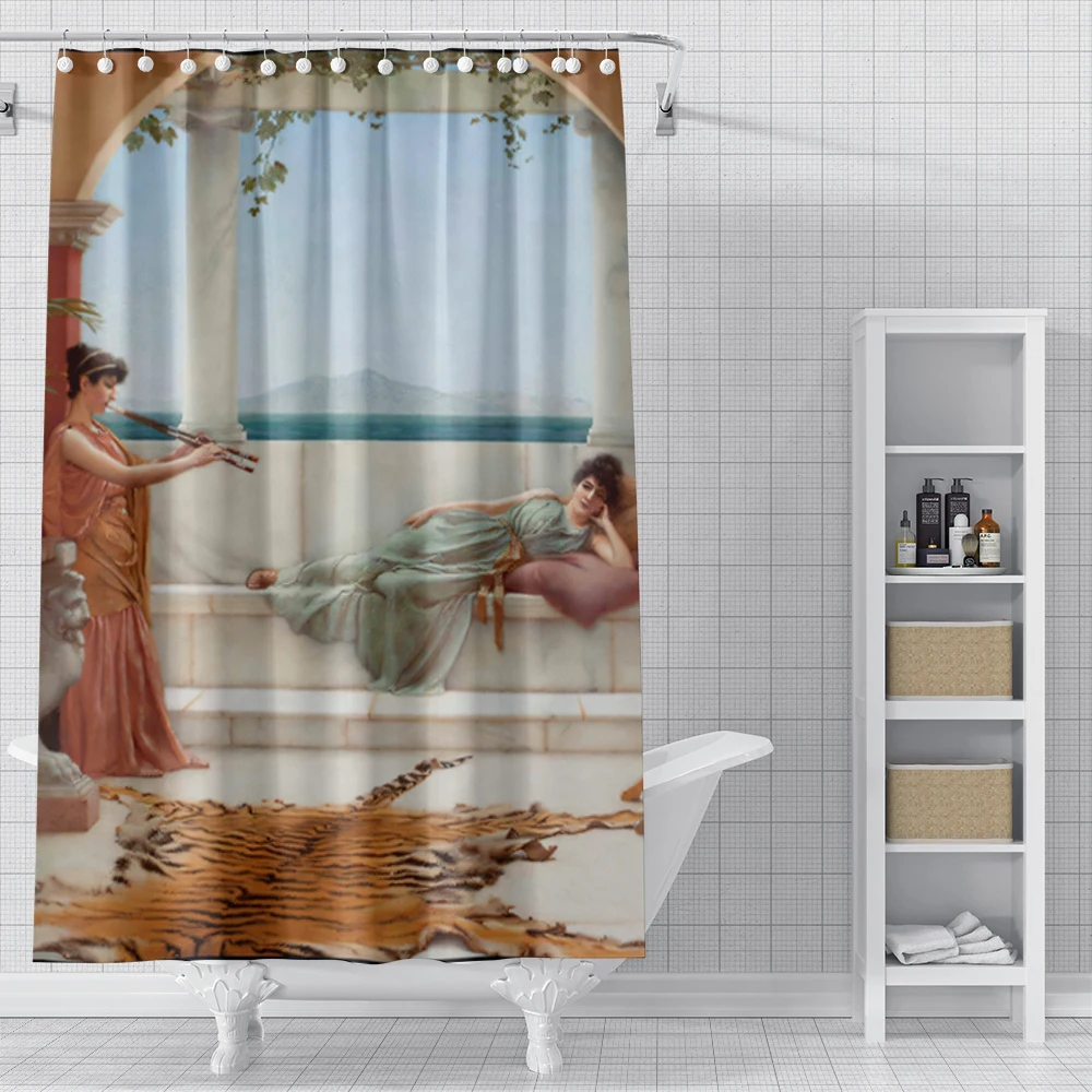 home shower curtains for bathroom Landscape animals waterproof fabric bathroom Curtains modern shower curtain 180x200 240x200