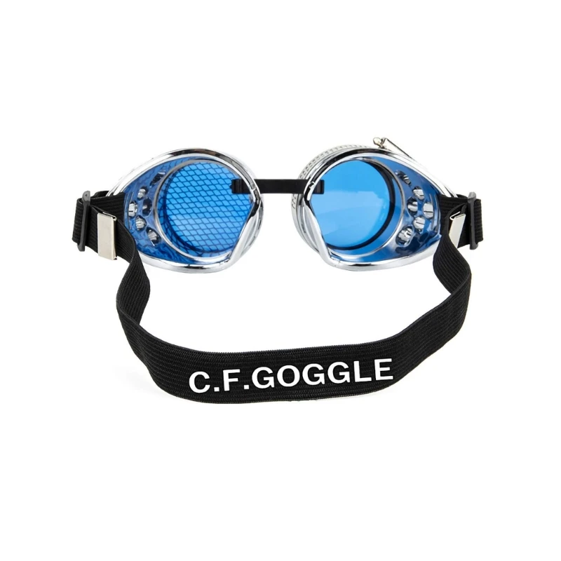 Gothic Glasses Punk Glasses Cyber Goggles Vintage Sunglasses Steampunk Goggles