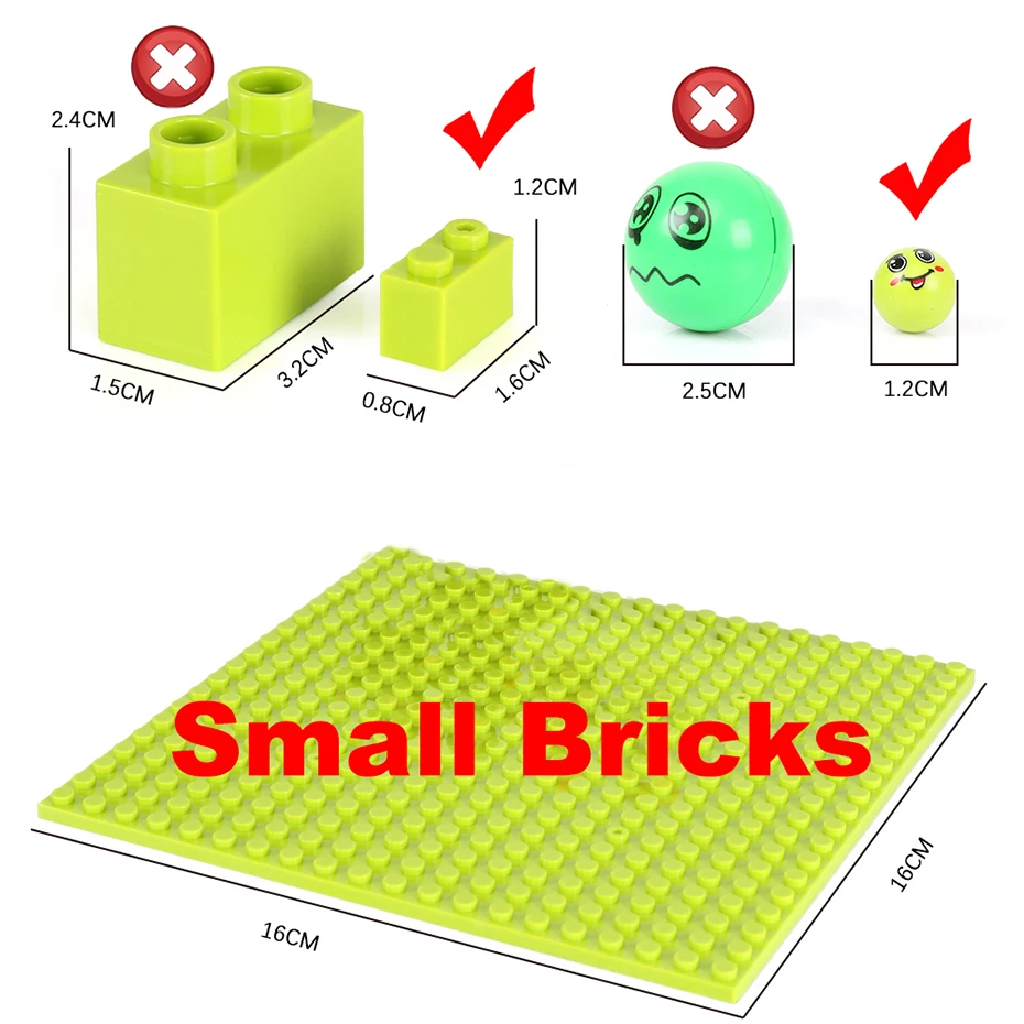 DIY Bricks Assemble Toys Marble Race Run Blocks Small Size Building Blocks Maze Ball Funnel Slide Blocks Bulk Model Toy Kid Gift